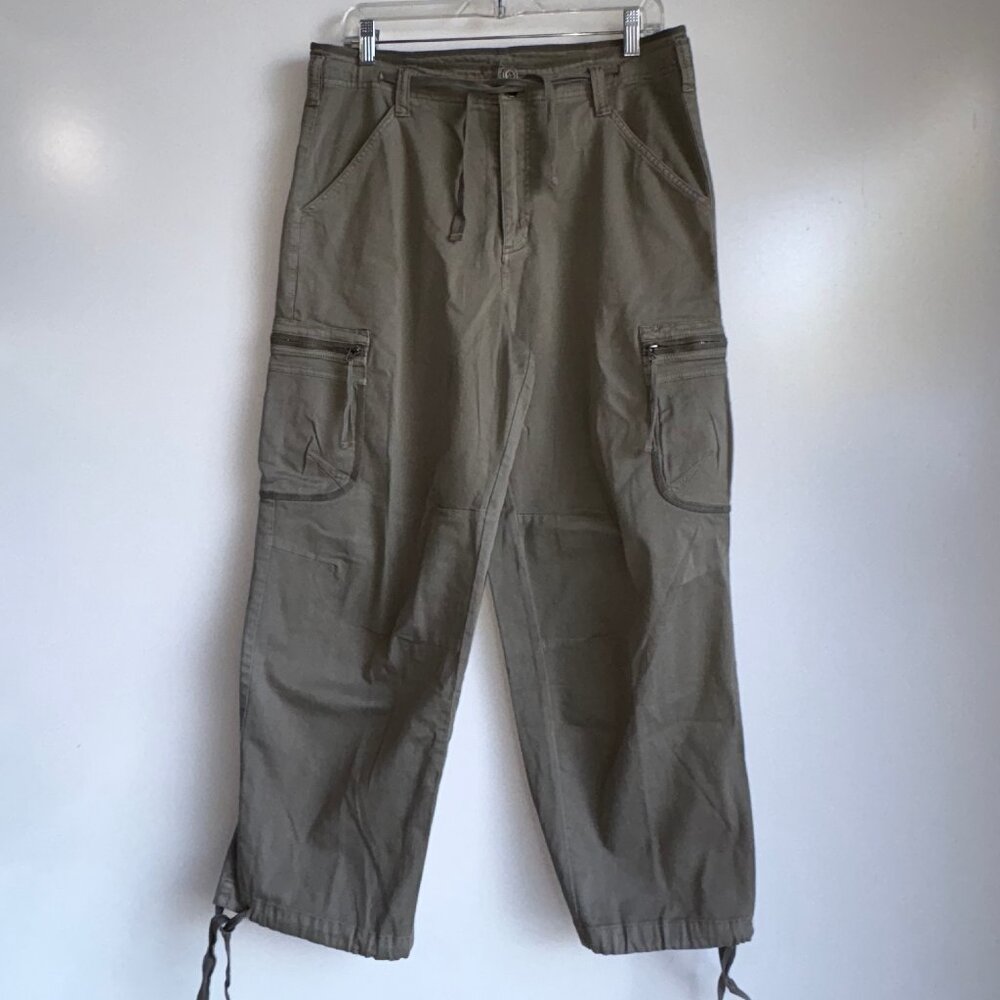Pilcro Olive Utility Cargo Pants